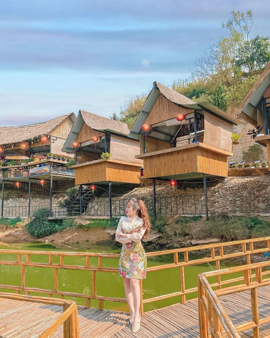 Khung cảnh An Tây Hồ vô cùng xinh đẹp