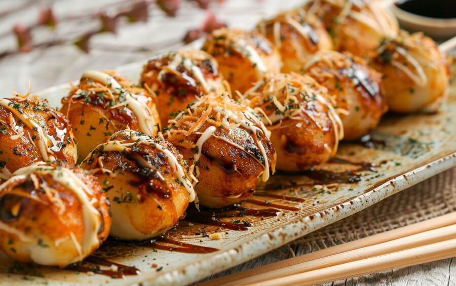 Takoyaki – Viên bạch tuộc nướng thơm ngon