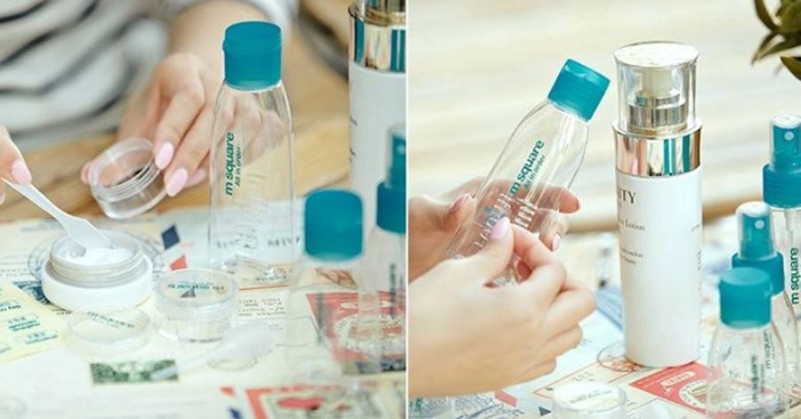 Mỗi loại mỹ phẩm sẽ tương ứng với 1 mẫu chai, lọ khác nhau