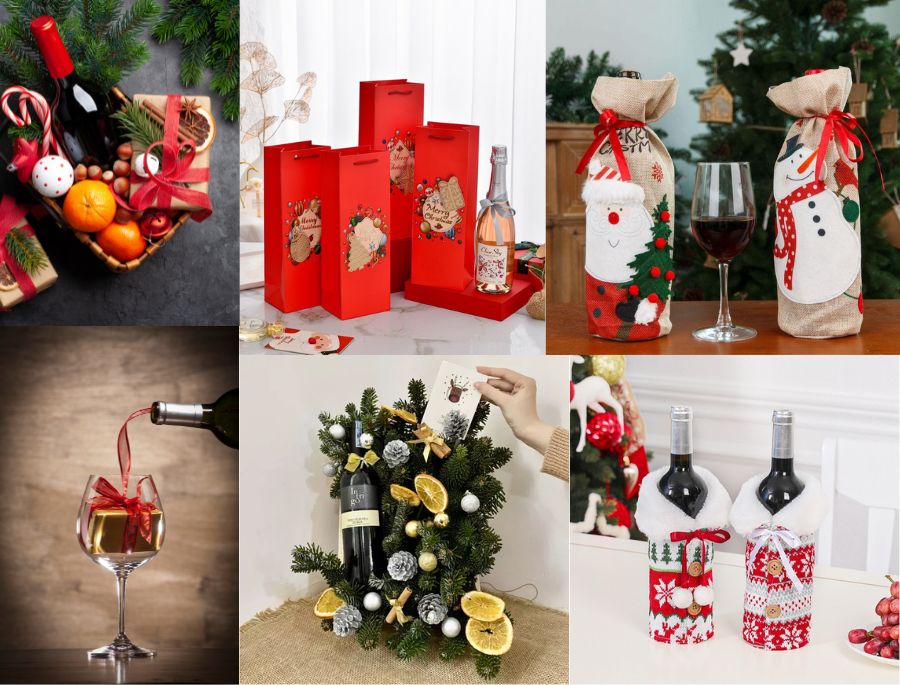 Những chai rượu vang được trang trí độc đáo với hình thù độc lạ