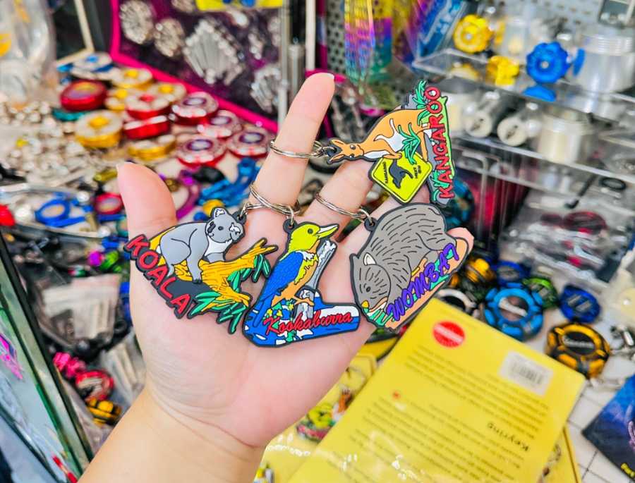 Móc khóa chuột túi mang đậm dấu ấn văn hóa của đất nước Úc