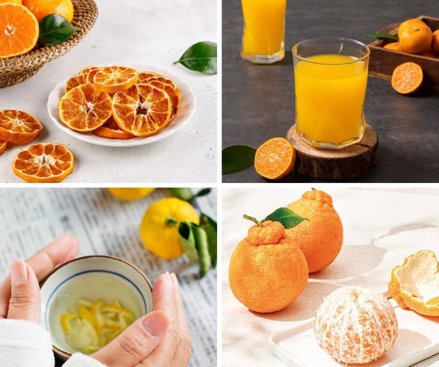 Quýt Jeju không chỉ được ăn tươi mà còn được chế biến thành nhiều món đặc sản hấp dẫn khác