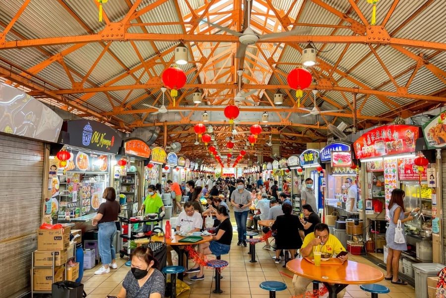 Singapore sở hữu vô số các khu ẩm thực ngon và hấp dẫn