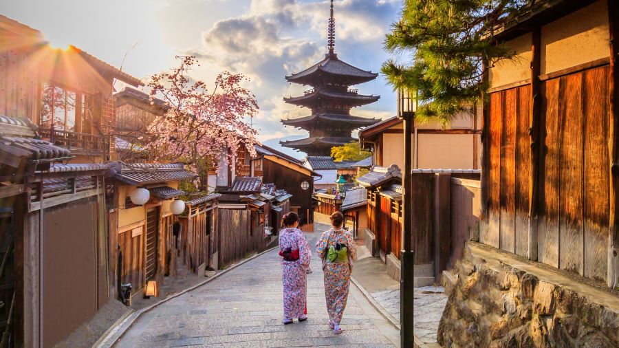 Vẻ đẹp cổ kính tại Kyoto Nhật Bản