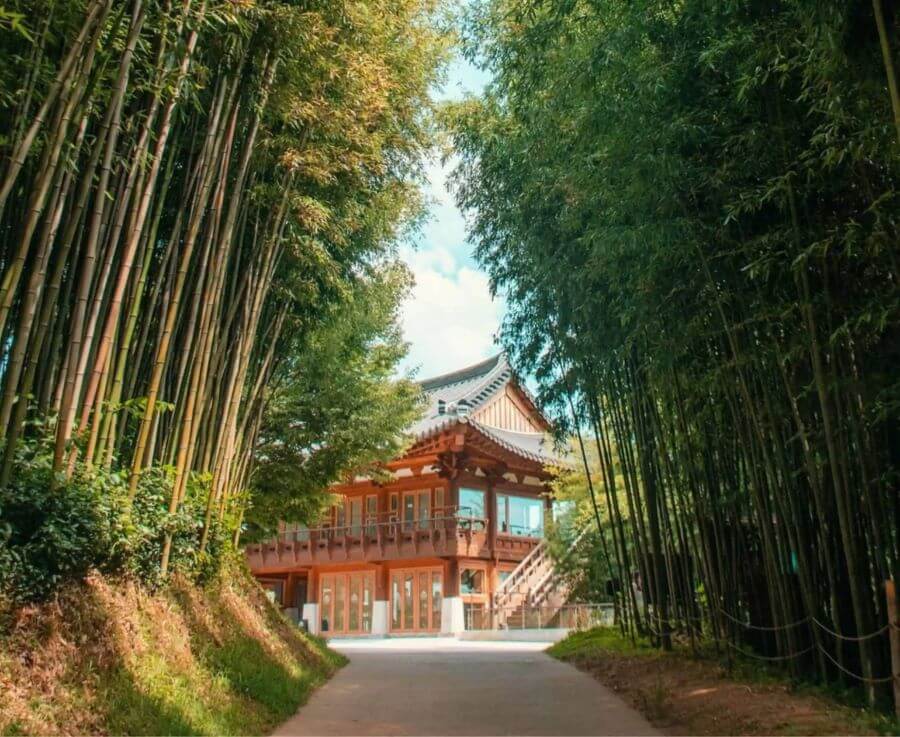 Với vẻ đẹp thanh bình và không gian xanh mát, Juknokwon hứa hẹn sẽ mang đến cho bạn những giây phút thư giãn tuyệt vời 