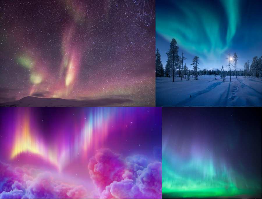 Khung cảnh ngập tràn sắc màu khi chiêm ngưỡng cực quang tại Na Uy