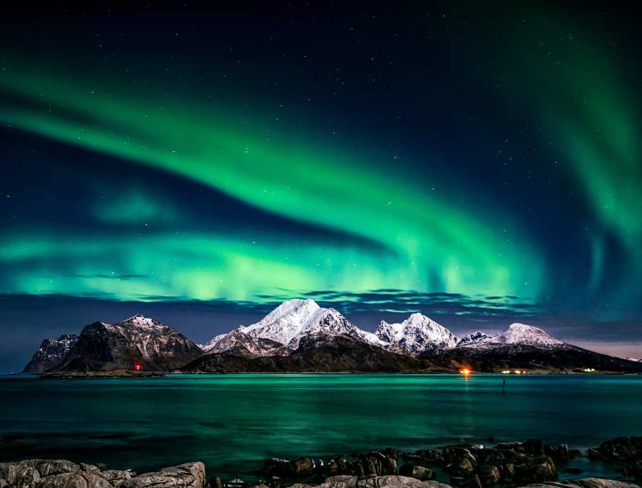 Nên chọn những địa điểm quang đãng để chiêm ngưỡng hiện tượng cực quang