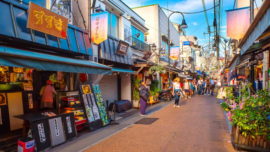 Yanaka Ginza mang trong mình nét hoài cổ độc đáo nhưng không kém phần tinh tế