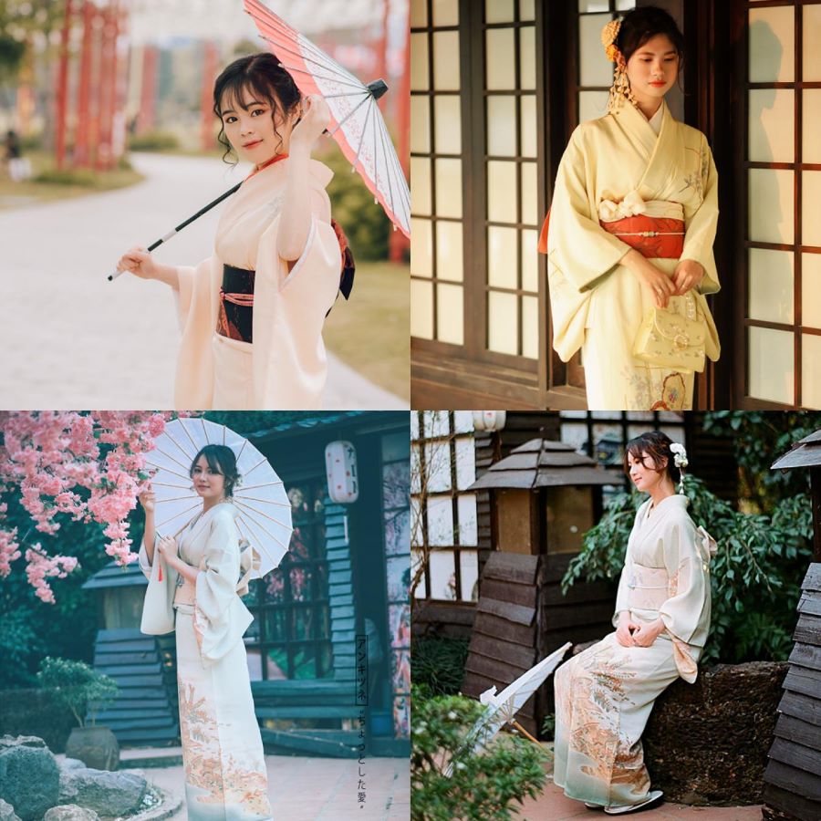 Kimono được sử dụng trong các dịp lễ lớn và trang trọng thể hiện sự trang nghiêm và tinh tế