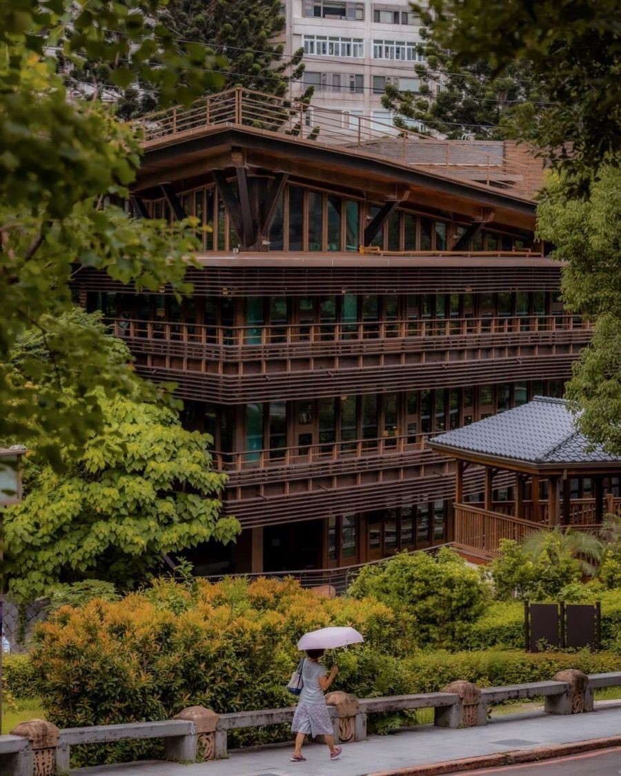 Đây là một trong những thư viện công cộng nổi tiếng tại xứ Đài