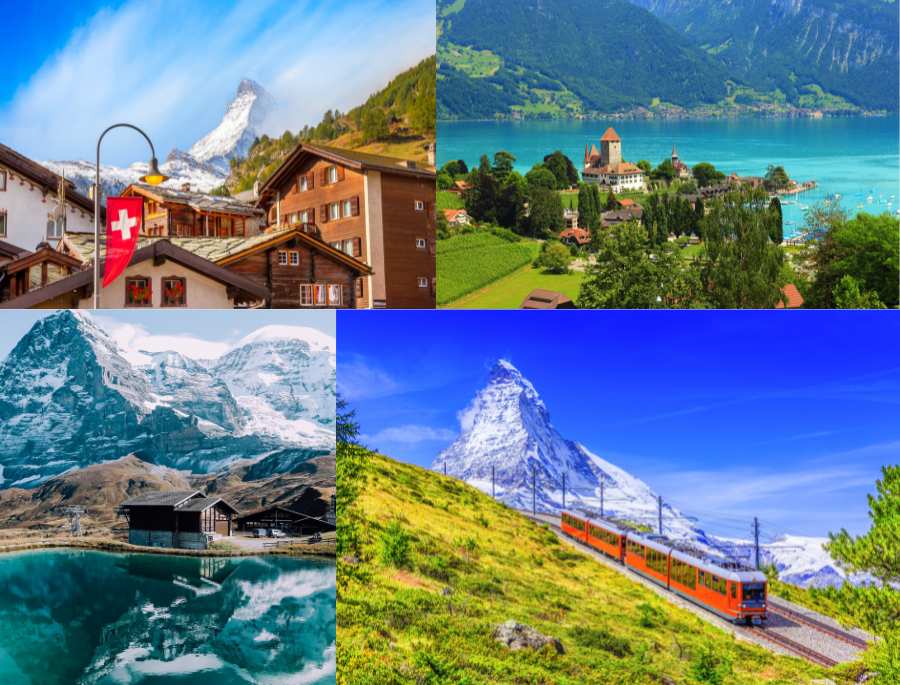 Thụy Sĩ là một trong những quốc gia sở hữu vẻ đẹp độc đáo với với khung cảnh thiên nhiên hùng vĩ