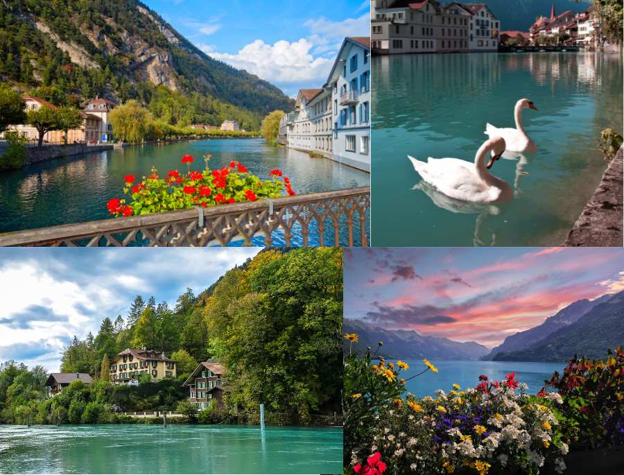 Interlaken là một thị trấn nhỏ xinh đẹp với khung cảnh thiên nhiên tuyệt vời