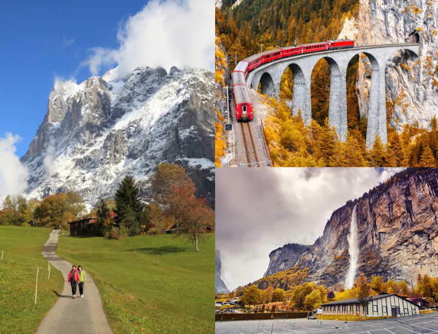 Khung cảnh nên thơ của Thụy Sĩ mỗi khi mùa thu gõ cửa