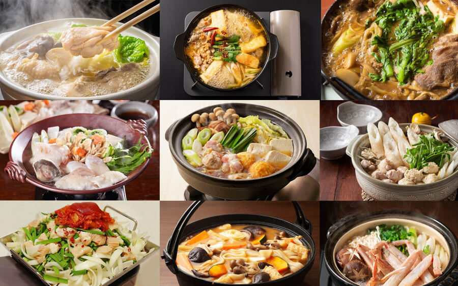 Lẩu nabe, với vô vàn nguyên liệu tươi ngon sẽ là bữa tiệc ấm cúng cho bạn và gia đình khi đi du lịch Nhật Bản những ngày cuối năm