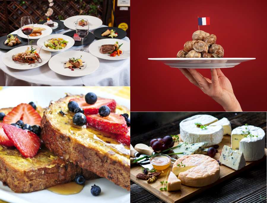 Mỗi món ăn Pháp không chỉ là để thưởng thức mà còn là một tác phẩm nghệ thuật với cách trình bày đẹp mắt, tỉ mỉ