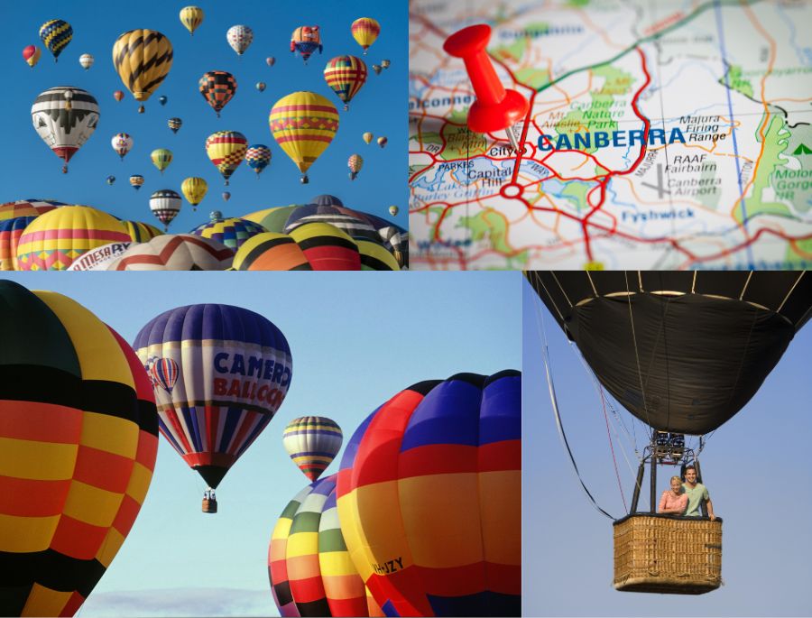 Lễ hội Khinh khí cầu Canberra là một trong những sự kiện nổi tiếng nhất tại thủ đô của nướcÚc