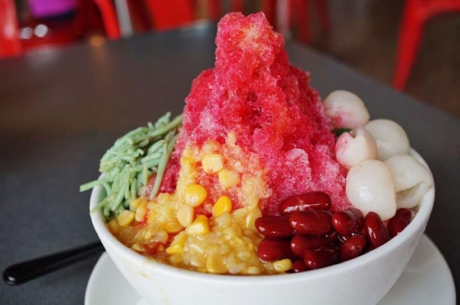 Ice kachang ngày càng được chế biến đa dạng hơn