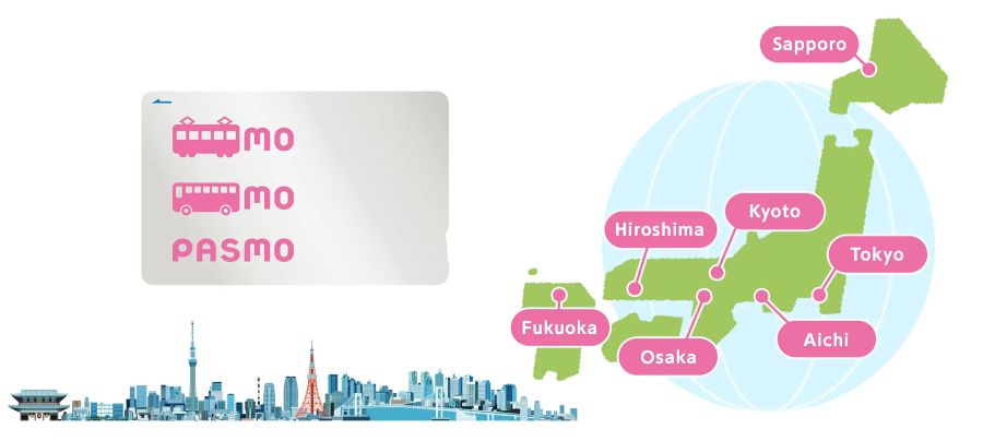 Pasmo là một loại thẻ thông minh trả trước, được sử dụng rộng rãi tại Nhật Bản