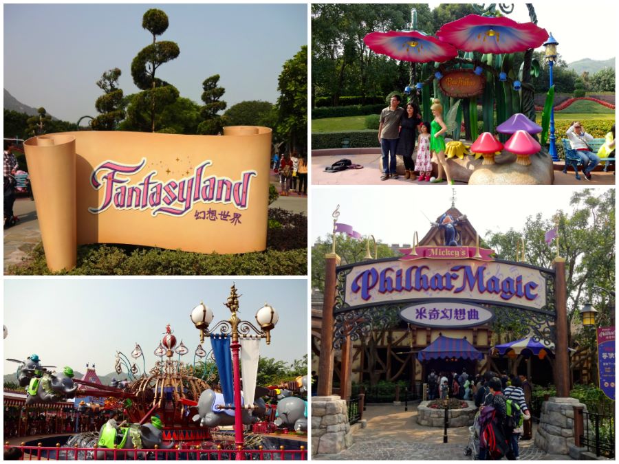 Fantasyland mang đến một không gian huyền ảo mà ai cũng từng mơ ước