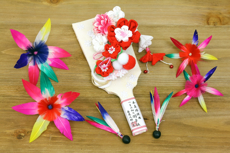 Cách chơi Hanetsuki khá đơn giản miễn sao hai người chơi cố gắng giữ cho nó không rơi xuống đất