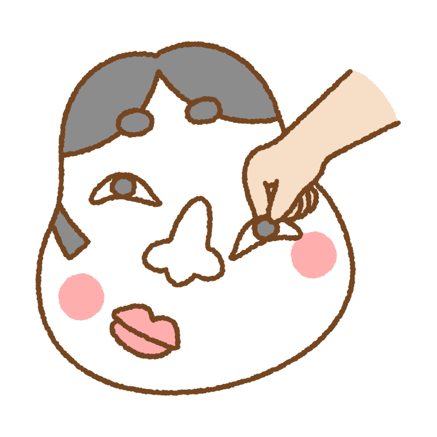 Cách chơi Fukuwarai khá đơn giản nhưng lại vô cùng thú vị