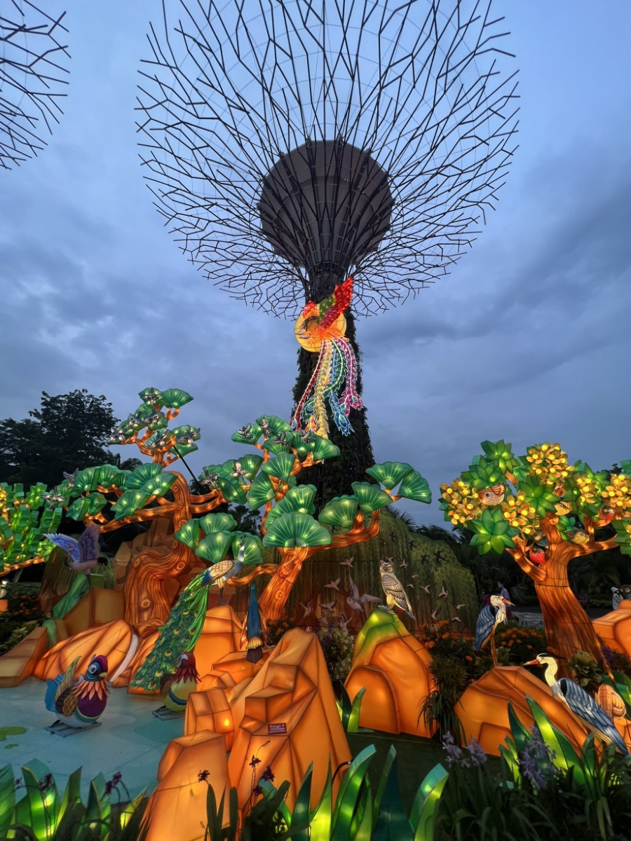 Tết Trung thu tại Singapore, đặc biệt là trong cộng đồng người Hoa, là một lễ hội rực rỡ sắc màu