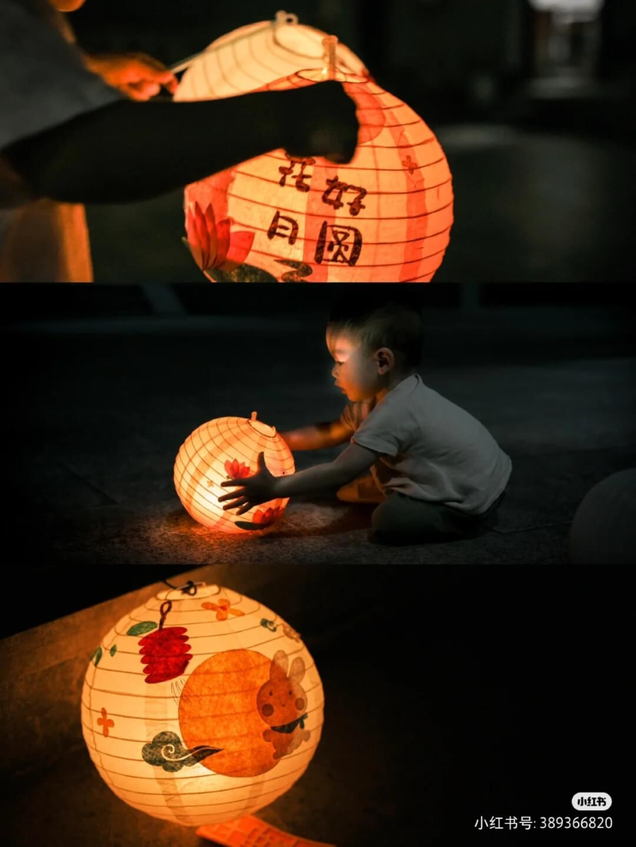 Những chiếc đèn lung linh và đầy màu sắc trong đêm Trung Thu tại Trung Quốc