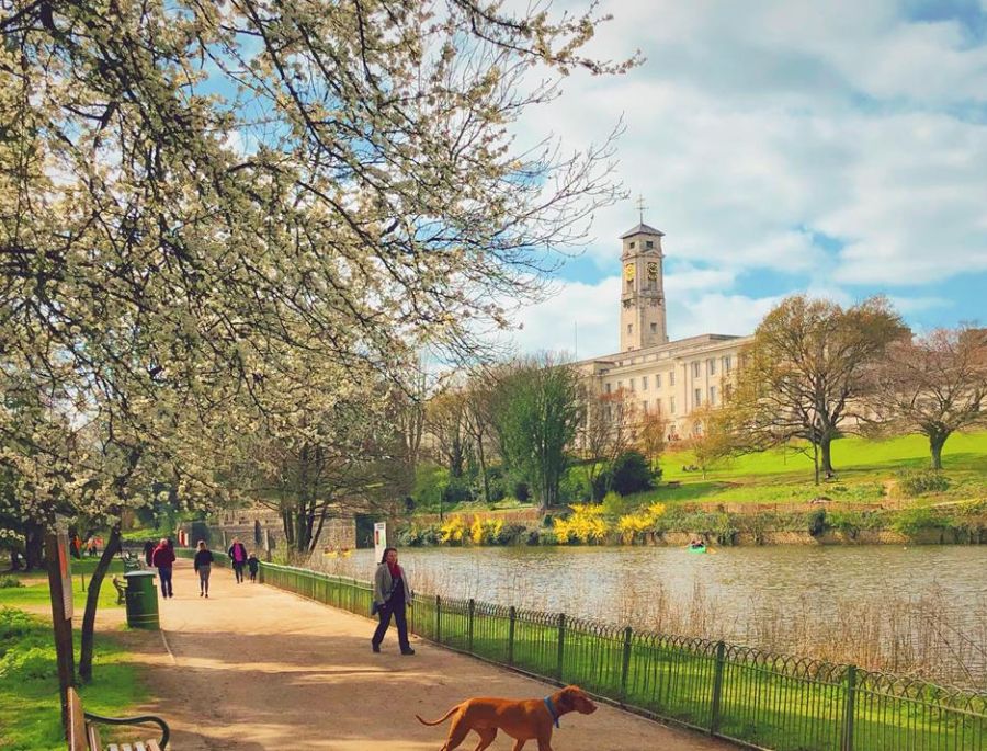 Công viên Highfields sở hữu không gian xanh mát rộng đến hơn 52 mẫu Anh