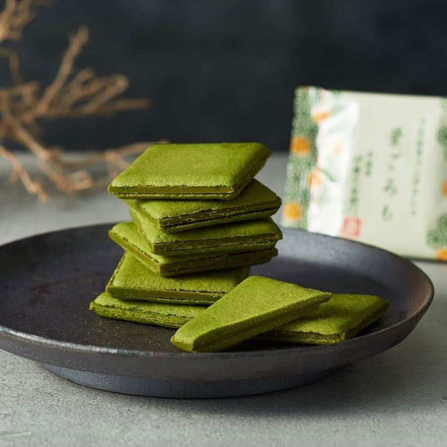 Langue de Chat Hagoromo - tuyệt tác ẩm thực bánh quy Matcha