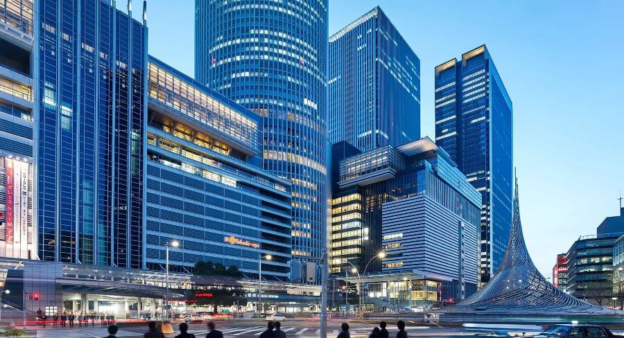 Tháp đôi JR Central, biểu tượng kiến trúc nổi bật của thành phố Nagoya
