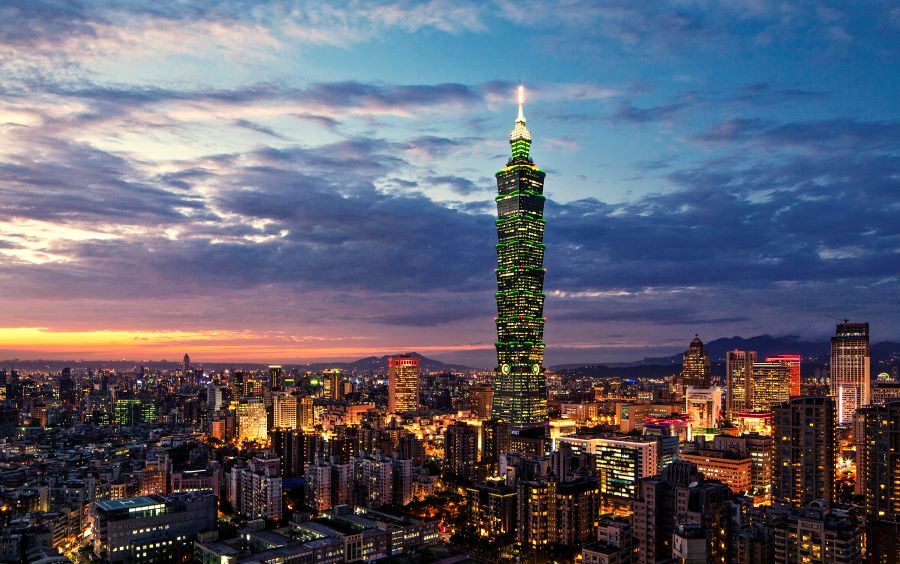 Tháp Taipei 101 là biểu tượng của sự hiện đại và phát triển của Đài Bắc