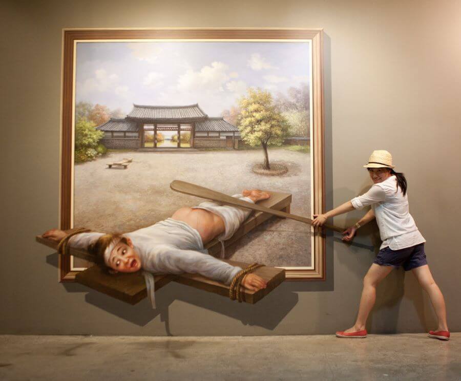 Không gian tại Trickeye được thiết kế đa dạng với nhiều chủ đề khác nhau vô cùng thú vị