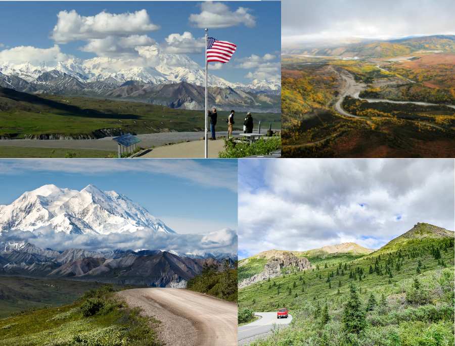 Khung cảnh rộng lớn, hùng vĩ của Núi Denali