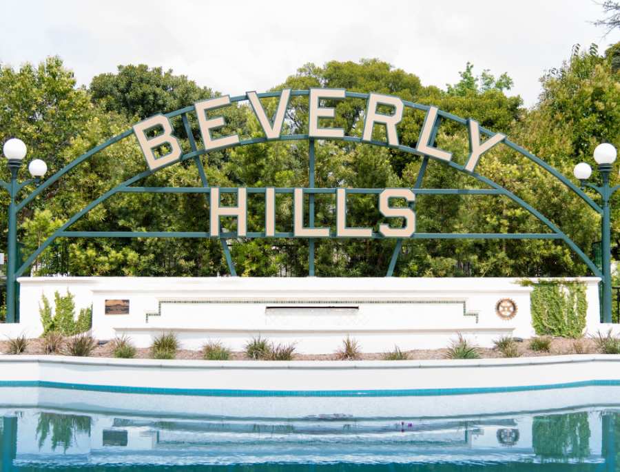 Beverly Hills chính là biểu tượng của sự giàu có tại Los Angeles