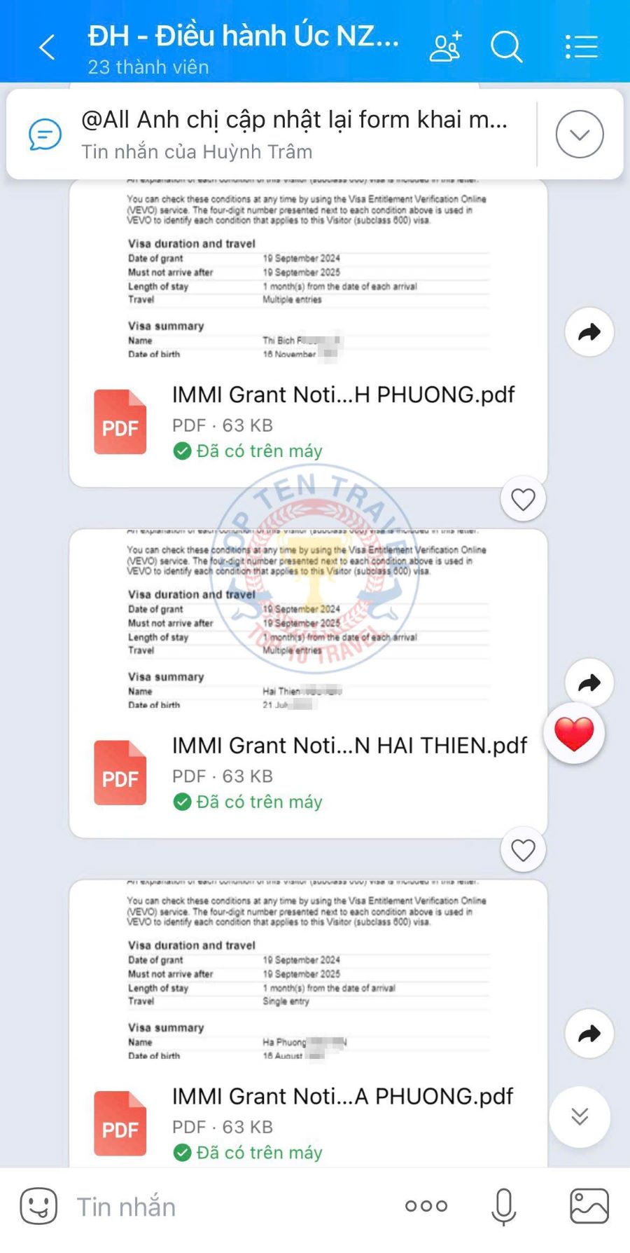 Một bộ hồ sơ tốt sẽ quyết định rất nhiều đến việc thành hay bại của quá trình xin visa