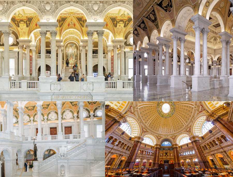 Library of Congress sở hữu một bộ sưu tập tài liệu khổng lồ, bao gồm hơn 170 triệu mục
