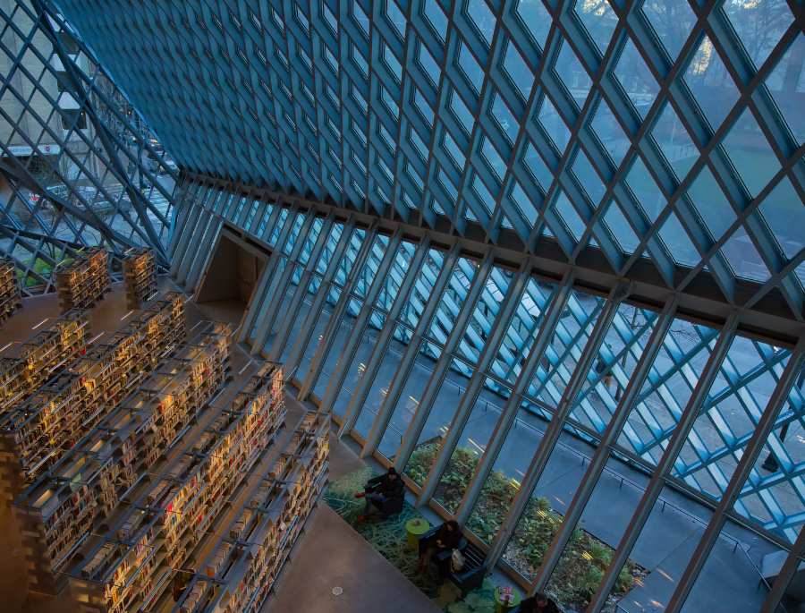 Seattle Central Library là một biểu tượng của sự đổi mới và tiến bộ của thành phố Seattle