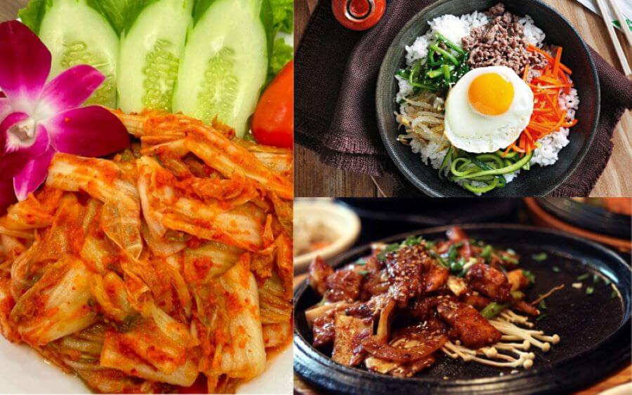 Ẩm thực tại Eobi mang đậm nét đặc trưng của vùng núi Hàn Quốc