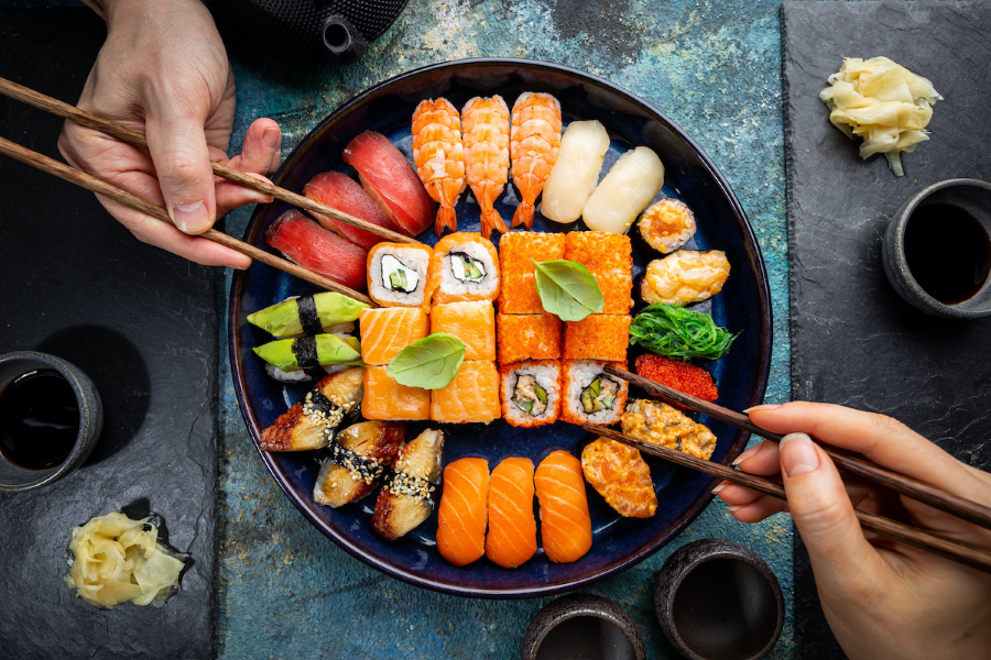 Sushi từ lâu đã chinh phục khẩu vị của hàng triệu người trên thế giới
