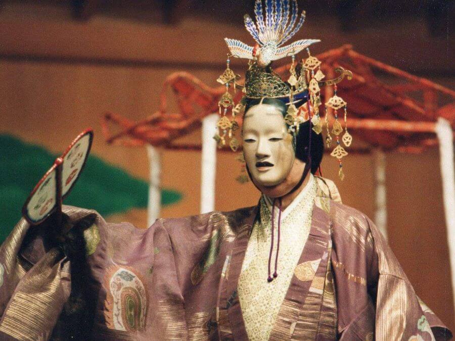 Ngôn ngữ và cách diễn xuất trong kịch Noh mang đậm tính ước lệ, khác xa với ngôn ngữ và diễn xuất đời thường