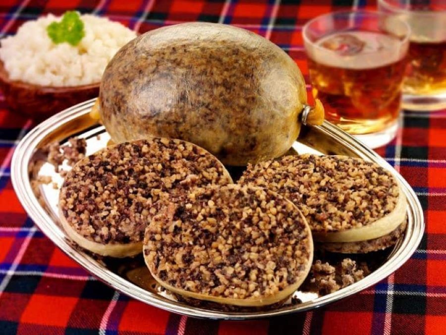 Món Haggis có hương vị rất đặc trưng và đậm đà