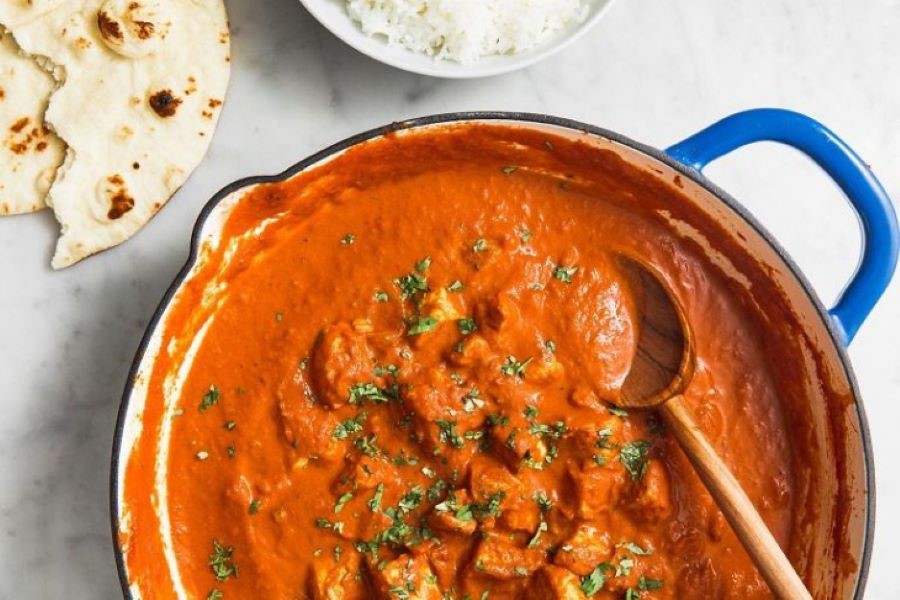 Tikka Masala là sự kết hợp độc đáo giữa ẩm thực Anh Quốc và Ấn Độ