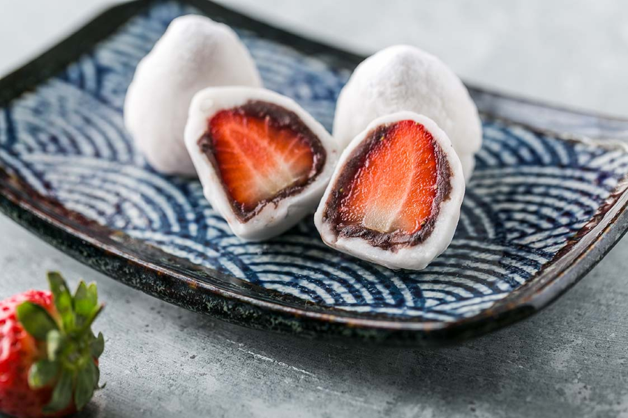 Daifuku - một trong những chiếc bánh ngọt Nhật Bản nổi tiếng thơm ngon, hấp dẫn