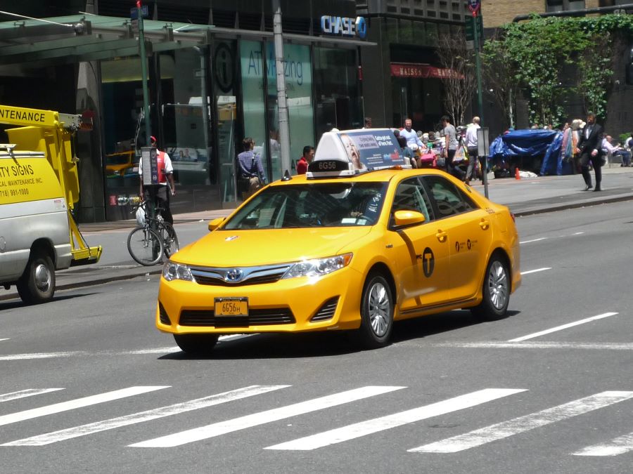 Taxi là phần không thể thiếu tại đất nước xinh đẹp này