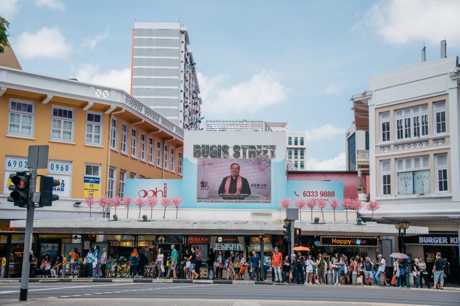 Bugis Street Market là địa điểm tồn tại lâu đời tại Singapore