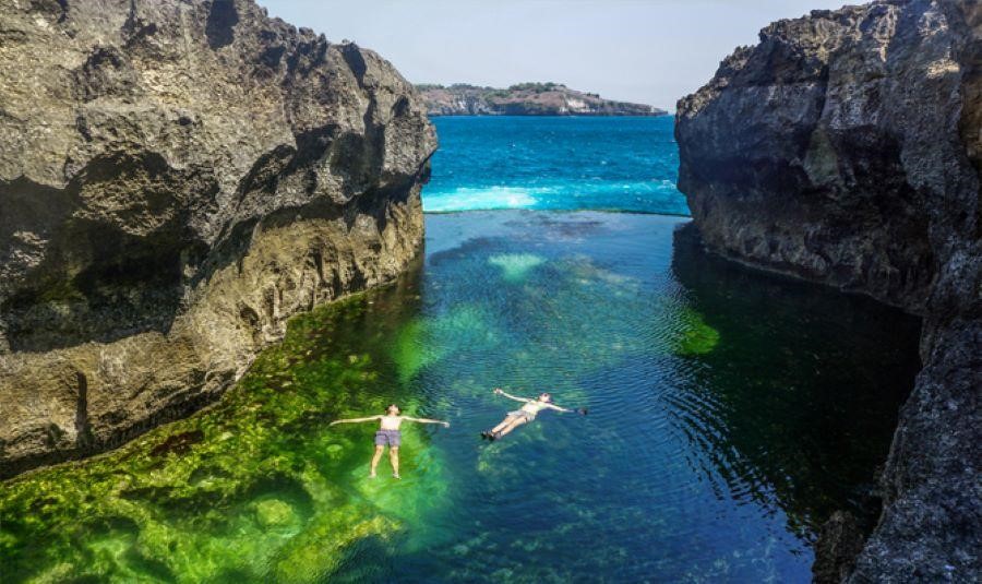 Vẻ đẹp tựa như thiên đường nằm ngay trước mặt của quần đảo Nusa