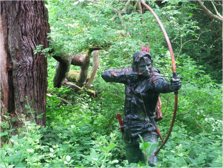 Du khách sẽ được tận mắt chiêm ngưỡng bức tượng “chàng hiệp sĩ rừng xanh” huyền thoại Robin Hood