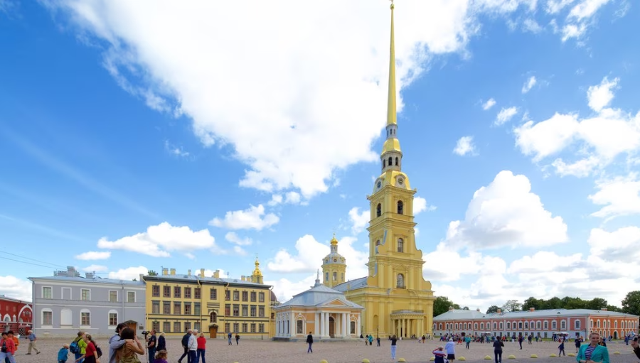 Pháo đài Thánh Phêrô và Phaolô - tọa độ tham quan tại Saint Petersburg nhất định phải ghé 
