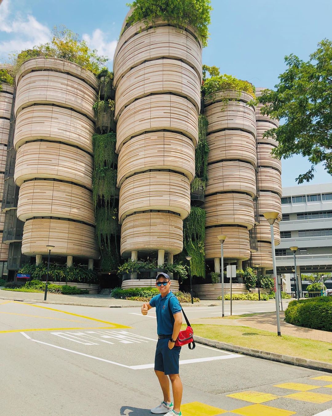 Tòa nhà hình giỏ Dimsum độc đáo ở Singapore