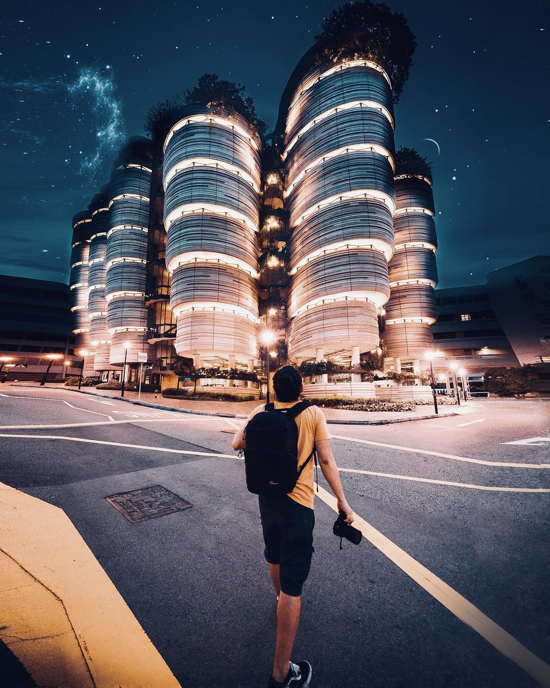 Tòa nhà hình giỏ Dimsum độc đáo ở Singapore